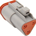 Namz Deutsch DT Series Plug 3-Pin Gray