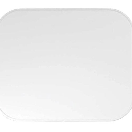 Maier Universal Rectangular Number Plate 10" L x 12" W White