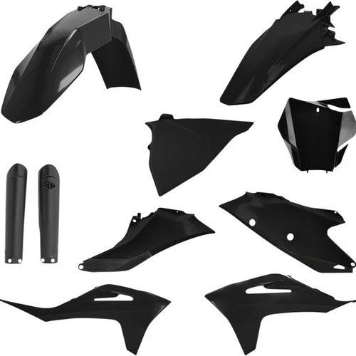 Acerbis Full Plastics Kit Black #2872790001 Gas MC 125 2021-2023