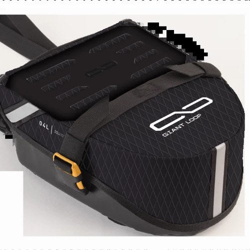 Giant Loop Klamath Tail Rack Pac 4L Black for Powersports Vehicles