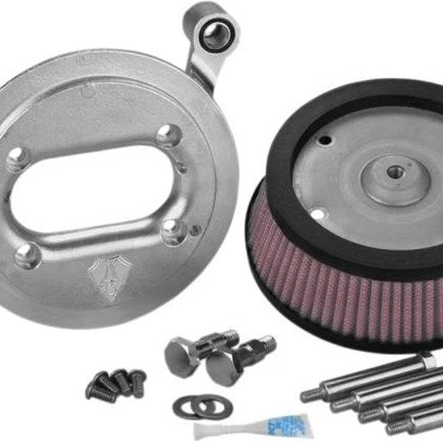 Arlen Ness Big Sucker Stage 1 Air Cleaner Kit #18-498 w/o Cover Std Filter Plain