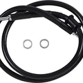 DS Black Vinyl Front Upper ABS Brake Line Kit 34-3/4" +8" Black #212093