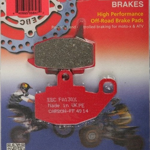 Ebc Carbon X Brake Pads Front #FA130X Kawasaki KLR650/KX500/KX250/KX125