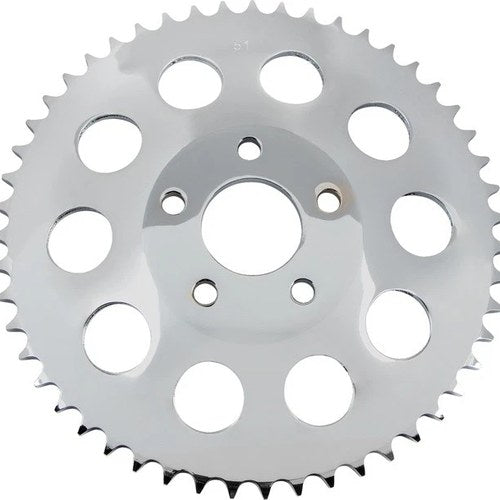 DS 530 Rear Wheel Sprocket 0.46" Offset 51T Chrome Harley Davidson Fxr 1982-1985