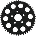 Drag Specialties Flat Rear Sprocket 530 49T Gloss Black Harley Davidson