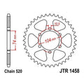 JT Steel Rear Sprocket 520 40T fits Kawasaki KL250 1978-1979