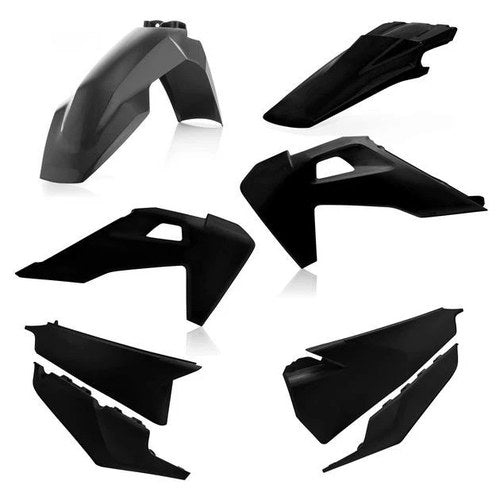Acerbis Plastics Kit Black #2791550001 Husqvarna FE 501/FE 350/FE 250/FE 450