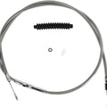 DS Braided Alternate Length Clutch Cable 60" Clear Coated #211666