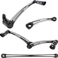 Arlen Ness Deep Cut Foot Control Kit Black #420-106 Harley Davidson