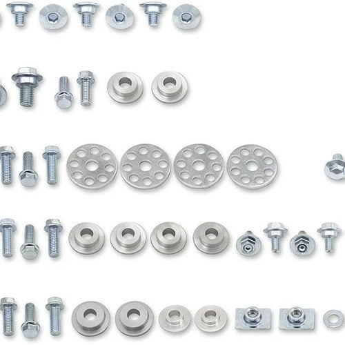 Bolt Works Body Fastener Kit YAM-TTR110W for Yamaha TT-R110E 2008-2009/2011-2025
