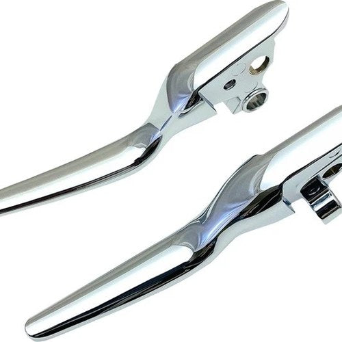 Drag Specialties Custom Lsr Lever Set Chrome #264569 Harley Davidson