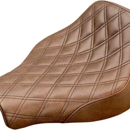Saddlemen Renegade LS Solo Seat Brown #283685 Harley Davidson Softail