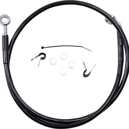 DS Vinyl Brake Line Kit Front +2" Harley Sportster XL883/XL883L Low/XL883N Iron