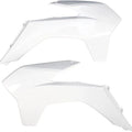 Acerbis Radiator Shrouds White #2314250002 KTM