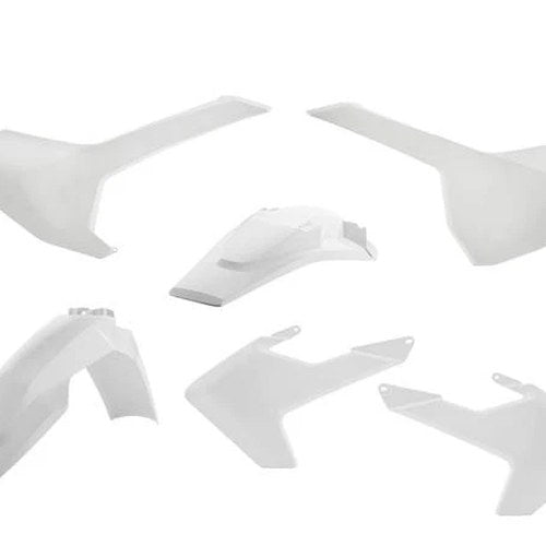 Acerbis Plastics Kit White Husqvarna FE 250/FE 350/FE 450/FE 501/TE 250/TE 300