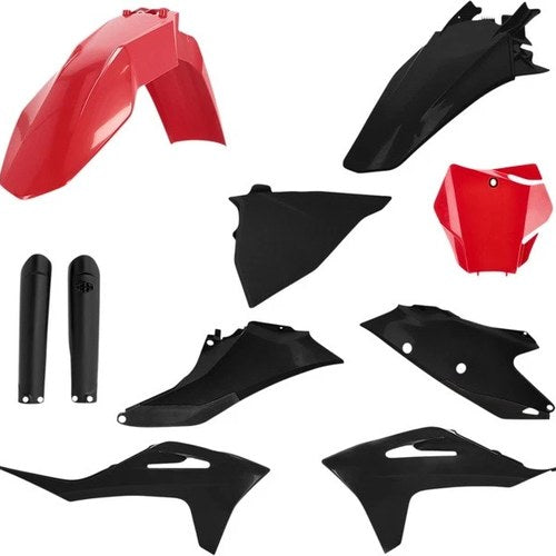 Acerbis Full Plastics Kit Red/Black #2872791018 Gas MC 125 2021-2023