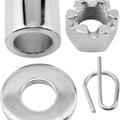 Colony Axle Spacer/Nut Kit Front Chrome #2032-4 Harley Davidson Softail