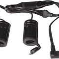 TecMate OptiMate 12mm Din to 12V Car/Cigarette Socket Y-Splitter Cable