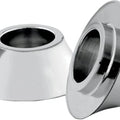 RC Components Tapered Front Axle Spacers Chrome #HD-SPCR-1C Harley Davidson