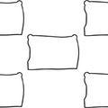 James Rocker Cover Gaskets Lower Rubber 5-Pack #JGI-17355-84-A Harley Davidson