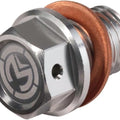 Moose Magnetic Drain Plug Silver #209693 for Suzuki/Honda