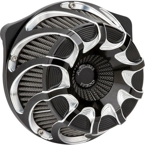 Arlen Ness Inverted Series Drift Air Cleaner Kit Black Anodized #18-985