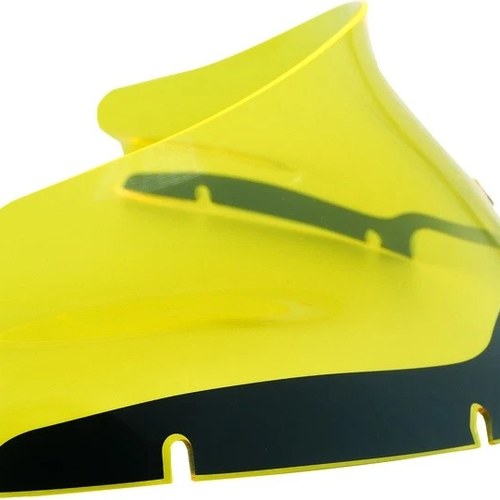 Klock Werks Ice Kolor Flare Windshield 6" Yellow Harley Davidson Road Glide