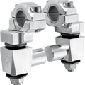 Rox Speed FX Elite Anti-Vibration Pivoting Handlebar Risers 2" Natural