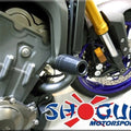 Shogun No-Cut Frame Sliders Black Yamaha FZ-09 2014-2016