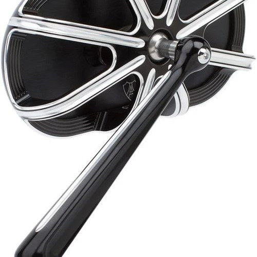 Arlen Ness Cages Series Mirror 10-Gauge Left Black