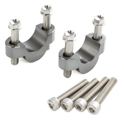 Zeta Universal Handlebar Risers 14mm Rise 1-1/8" Mount