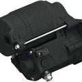 Terry Components 1.4kW Starter Motor Black Wrinkle #771581 Harley Davidson/Buell