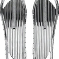 Covingtons Floorboards Chrome Dimpled #C1334-C Harley Davidson