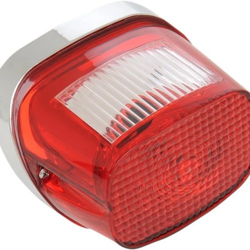 DS Taillight Assembly Red With Window Harley Davidson