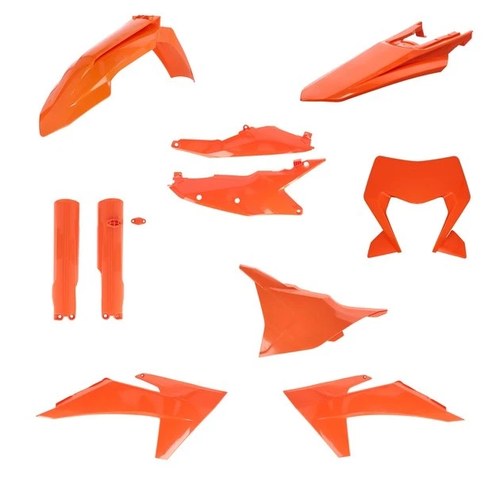 Acerbis Full Plastics Kit 16 Orange KTM 250 XC-W/300 XC-W/150 XC-W/500 XW-F