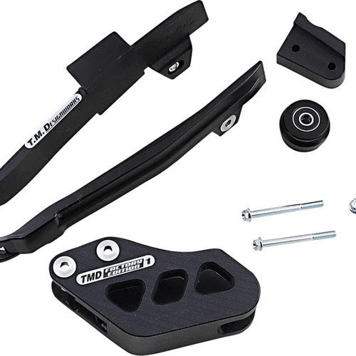 TM Designworks Dirt Cross Multi-Purpose Chain Slide-n-Guide Kit Black DCK-GGM-BK