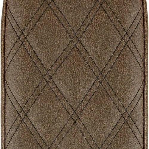 Saddlemen Explorer LS/Step-Up LS Gravestone Sissy Bar Pad 6.5" W x 11" H Brown