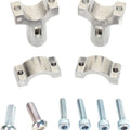 Moose Handguard Inner Clamp for ProTaper/Renthal/FMF/Tag/Neken Handlebars Silver