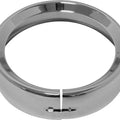 HardDrive Frenched Headlight Trim Ring Chrome 7" Clamp Style #38-049