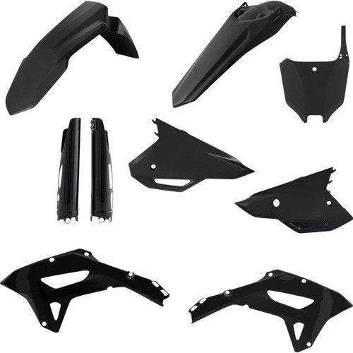 Acerbis Full Plastics Kit Black 2861800001 for Honda CRF450RX 2021-2022