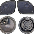 J&M Rokker Xrp Fairing Speaker Kit 6.58" 200W #HRRK-6582TW-XRP Harley Davidson