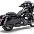 Cobra Neighbor Hater Slip-On Mufflers Black Harley M8 Touring 2017-2023