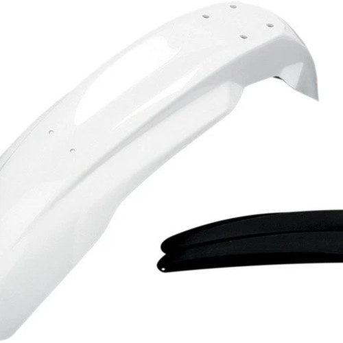 UFO Fender Front White #HU03326041 Husqvarna CR125/WR125/WR250 2008-2013