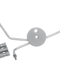 Magnum Byo DOT Brake Line Kit Replacement Brake Tee Chrome #393003