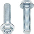 Bolt Motorcycle Hardware Hex Head Low-Profile Flange Bolts M8 x 30mm 10-Pack