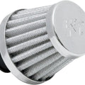 K&N Crankcase Vent Filter with Chrome Top 62-1600WT 2" x 1.75" White