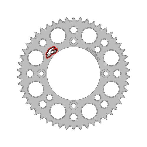 Renthal 2025 KTM 65 Rear Chain Wheel - Silver 420-46GP for Powersports