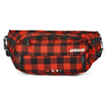 Uswe Waist Hip Pack 6L Flannel Red for Mountain Biking & Enduro