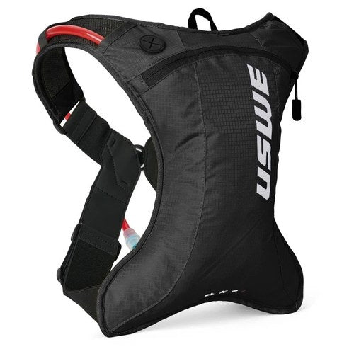 Uswe For Outlander Moto Hydration Pack 2L - Black, Lightweight & Bounce-Free
