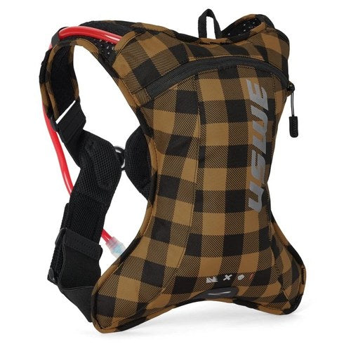 Uswe For Outlander Hydration Pack 2L - Flannel Bronze/Black, Lightweight &